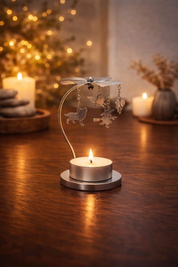 carrousel bougie rotatif decoration