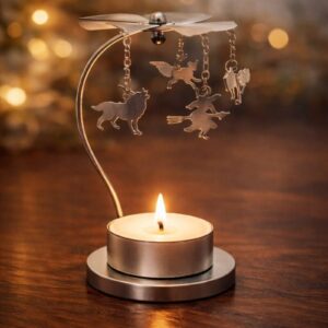 carrousel bougie rotatif decoration