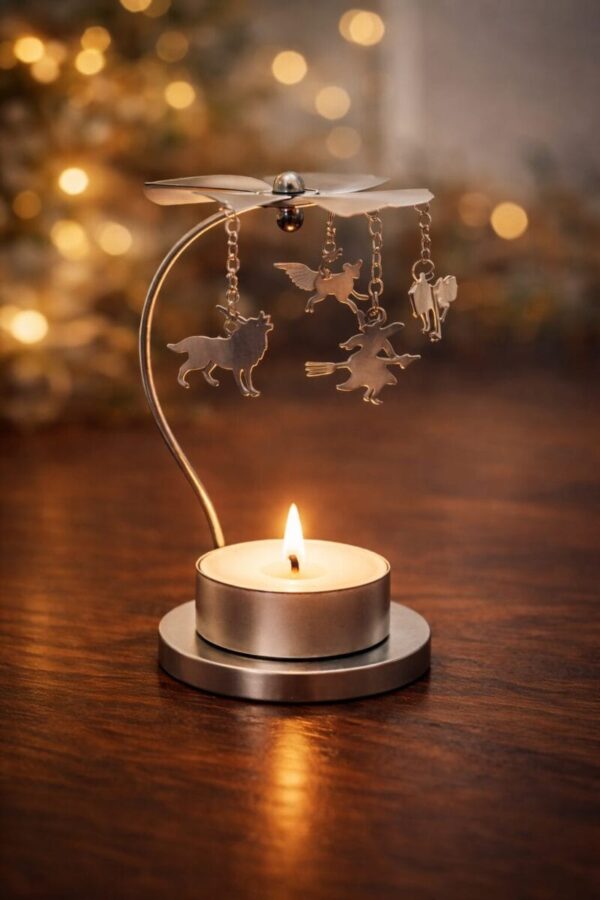 carrousel bougie rotatif decoration