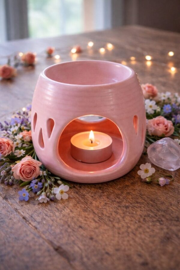 Brûleur fondant céramique rose