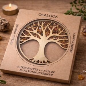 arbre de vie bois ambre baltique decoration spirituelle