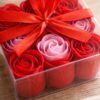 coffret roses savon parfumées cadeau romantique