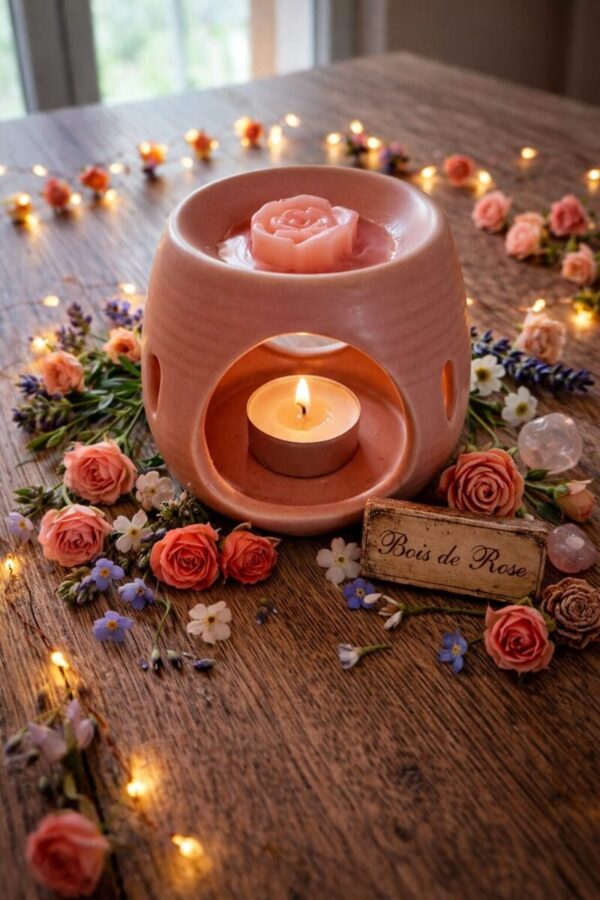 Fondant parfumé – Rose moulée