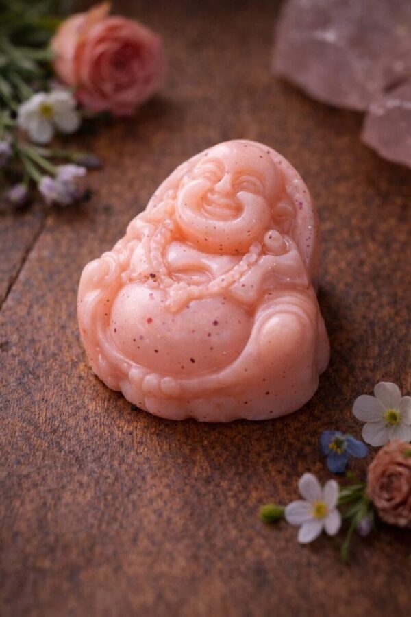 Fondant parfumé Bouddha artisanal rose de bois