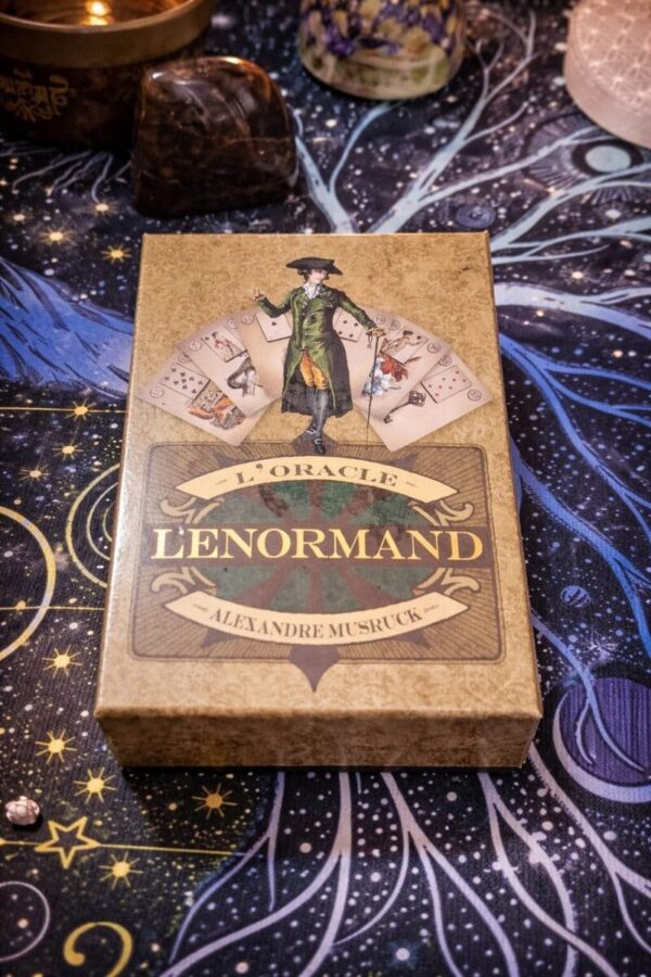 oracle lenormand jeu de cartes divinatoires