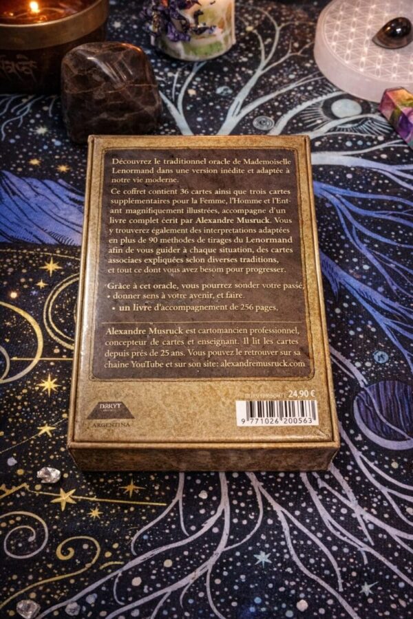 oracle lenormand jeu de cartes divinatoires
