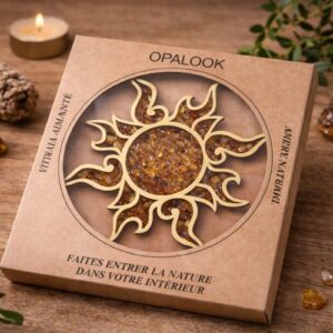 soleil bois ambre baltique decoration murale